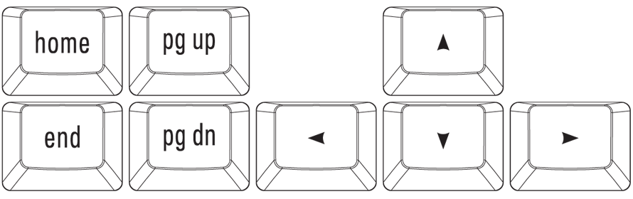 keyboard layout editor space between keys and nav cluster