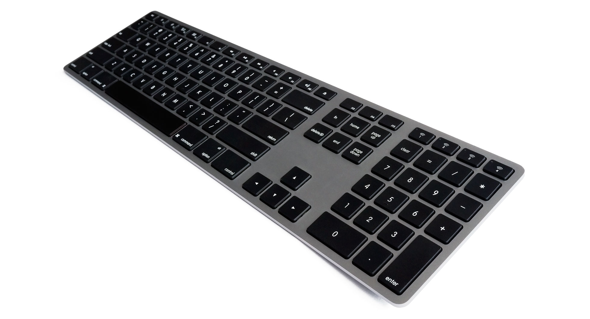 wireless clicky keyboard with smart card reader