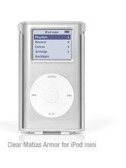 Clear iPod Armor Mini