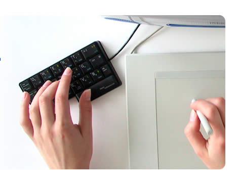 Half Keyboard - fast one-handed touch-typing using your existing skills