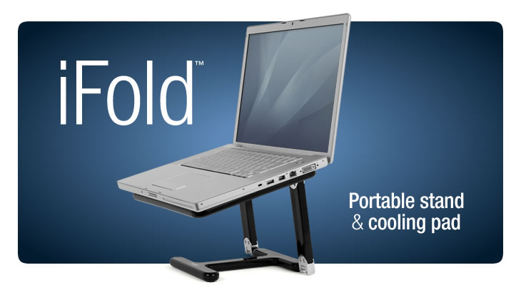 Matias iFold - Portable stand for your laptop - click to enlarge