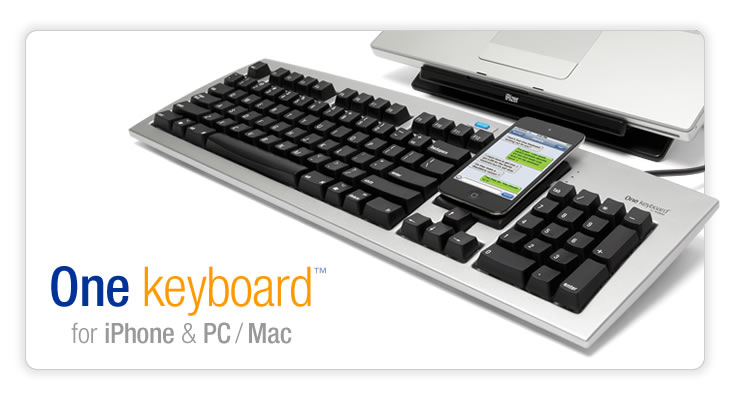 Matias One Keyboard for iPhone & PC/Mac