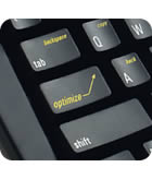 Optimizer keyboard